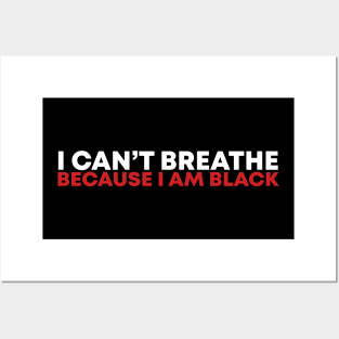 I Can't Breathe Posters and Art